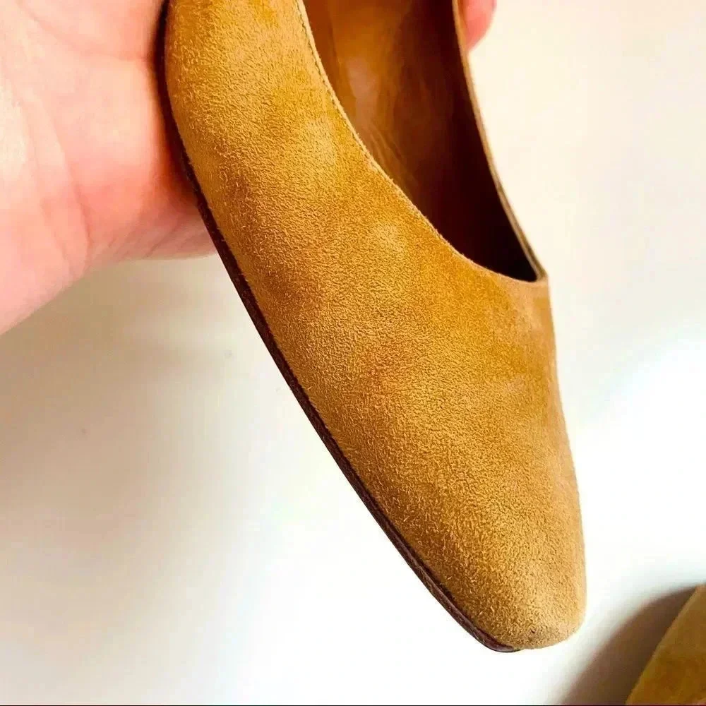 Aquatalia Marcella Weatherproof Suede Demi Wedge